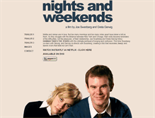 Tablet Screenshot of nightsandweekendsmovie.com